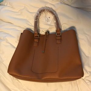 Urban Expressions Brown Leather Purse